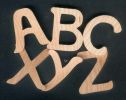 Alphabet en bois