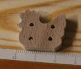 Bouton poule 25mm