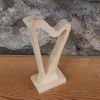 harpe montée sur socle decoration mariage musique