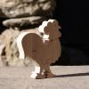Puzzle bois 4 pièces coq Hetre