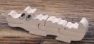 Puzzle bois 3 pièces crocodile hetre