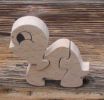 Puzzle en bois tortue 3 pièces Hetre