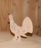 Puzzle en bois Grand Tétras ,coq de bruyere en bois