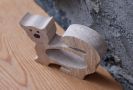 Rond de serviette chat, fabrication artisanale