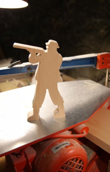 cmde speciale firmin chasseur par 3 ep 20mm fabrication artisanale