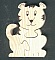 Puzzle  bois 3 pi&egrave;ces tigre Fr&egrave;ne