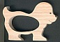 Rond de serviette chien