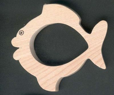 Rond de serviette poisson