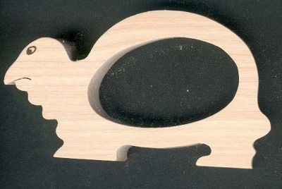 Rond de serviette tortue