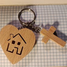 cmde speciale Angeline porte clef coeur maison et croix